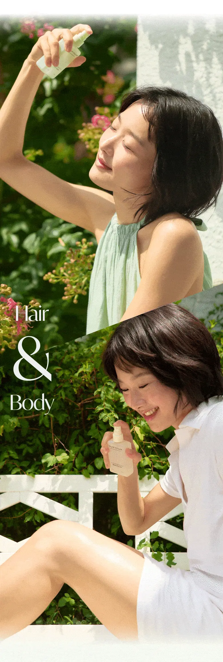 [산뜻수분] 라운드어라운드 센티드 헤어&바디 미스트 100ml 상세페이지 18